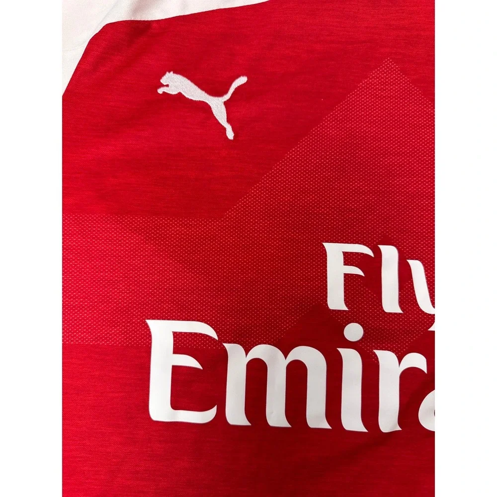 Puma Arsenal FC 2018-19 Home Jersey Red White Mens XL Fly Emirates Soccer Shirt - Picture 6 of 12